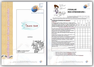 Risques Psychosociaux isri france - STRESS-TEST